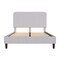 Flash Furniture Light Grey Queen Fabric Upholstered Platform Bed HG-3WPB21-Q03-Q-GY-GG - alternate 5